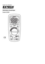 Extech Instruments EX503 Guide De L'utilisateur