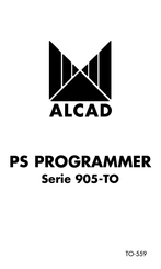 Alcad 905-TO Série Manuel D'installation Et Programmation