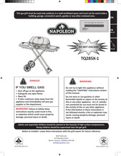 Napoleon TQ285X-RD-1-A Manuel D'utilisation