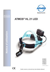 Atmos HL 21 LED Notice D'utilisation