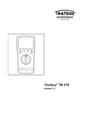 Testboy TB 315 Mode D'emploi