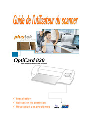 Plustek OptiCard 820 Guide De L'utilisateur