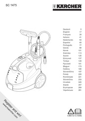 Kärcher SC 1475 Mode D'emploi