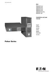 Eaton Pulsar EX 2200 RT 2U Manuel D'installation Et D'utilisation