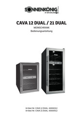 Sonnenkonig CAVA 12 DUAL Mode D'emploi