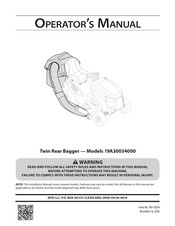 MTD 19A30034000 Manuel De L'utilisateur