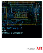 Abb Panel 800 Version 6 Manuel D'installation Du Matériel