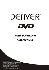 Denver DVH-7787 MK 2 Guide D'utilisation
