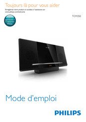 Philips TCM350 Mode D'emploi