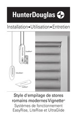 HunterDouglas UltraGlide Mode D'emploi