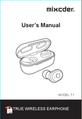 Mixcder T1 True Wireless Sports Mode D'emploi