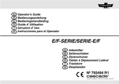 Cascade E/F Serie Guide D'utilisation