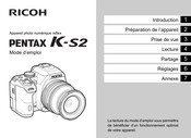 Ricoh PENTAX K-S2 Mode D'emploi