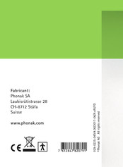 Phonak PilotOne Mode D'emploi