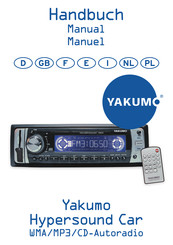 YAKUMO HYPERSOUND CAR Mode D'emploi