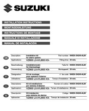 Suzuki 990D0-39G00-ALM Instructions De Montage