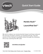 VTech Marble Rush Manuel D'utilisation