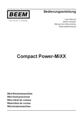 Beem Compact Power-MiXX Mode D'emploi