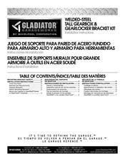 Gladiator Garageworks Premier Série Instructions D'installation