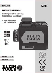 Klein Tools 93PLL Manuel D'instructions
