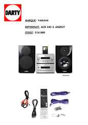 Yamaha CD-640 Mode D'emploi