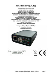 Microsat WX3IN1 Mini Manuel D'instructions