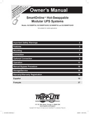 Tripp-Lite SmartOnline SU16000RT4UHW Manuel Du Propriétaire