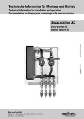 meibes Solar Station XL Documentation Technique