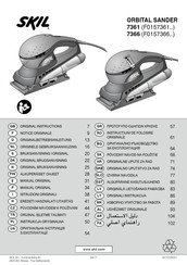 Skil 7366 Notice Originale