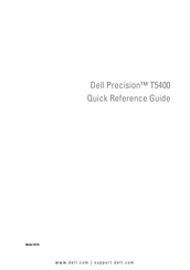 Dell Precision T5400 Guide De Référence Rapide