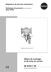 Samson 2333 Notice De Montage Et De Mise En Service