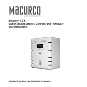 Macurco CD-6 Instructions D'utilisation