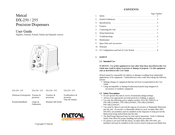 Metcal DX-255 Mode D'emploi