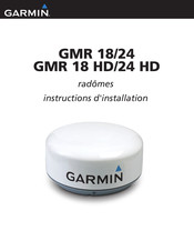 Garmin GMR 18 HD Instructions D'installation
