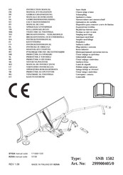 Stiga SNB 1502 Manuel D'utilisation