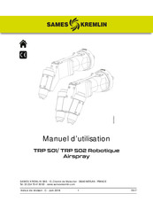 SAMES KREMLIN TRP 501 Manuel D'utilisation