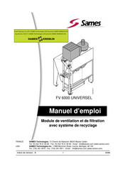 SAMES KREMLIN FV 6000 UNIVERSEL Manuel D'emploi