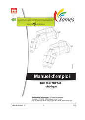 SAMES KREMLIN TRP 501 Manuel D'emploi