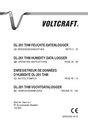 VOLTCRAFT DL-201 THM Notice D'emploi