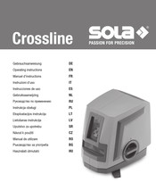 Sola Crossline Manuel D'instructions