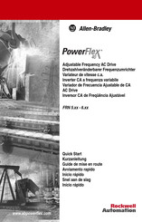 Allen-Bradley PowerFlex 40 Guide De Mise En Route