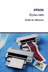 Epson Stylus 1500 Guide De Référence