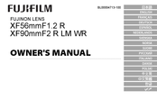 FujiFilm XF56mmF1.2 R Mode D'emploi