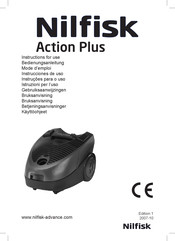 Nilfisk Action Plus Mode D'emploi