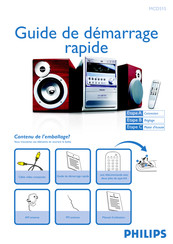 Philips MCD515 Guide De Démarrage Rapide