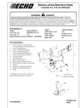 Echo 35130454230 Instructions D'installation