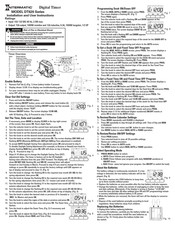 Intermatic DT620 Serie Instructions D'installation Et Mode D'emploi