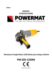 Powermat PM-SZK-1250M Manuel D'instructions