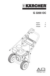 Kärcher G 3200 OC Manuel D'instructions