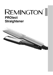 Remington PROtect Straightener Mode D'emploi